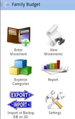 Family Budget android App screenshot 0